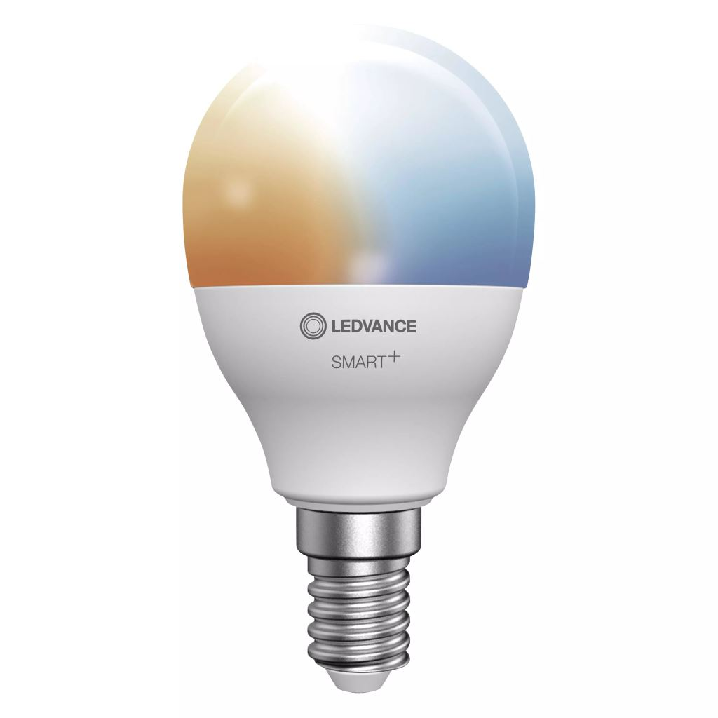 Ledvance Smart+ WiFi LED okos fényforrás kisgömb 5W E14 2700-6500K (4058075485174) (ledv4058075485174)-0