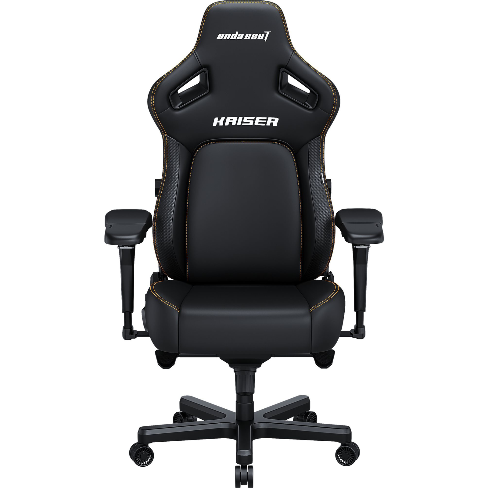 Anda Seat Kaiser 4 Premium Gaming Chair - L Size Black PVC (AD12YDDC-L-20-B-PV/C)-0