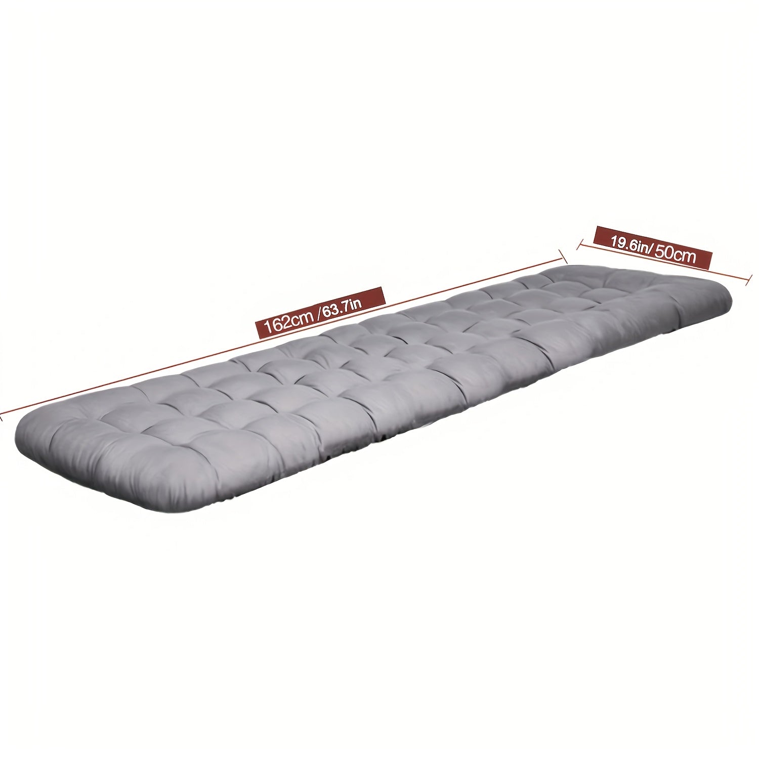NNETM Foam Mattress for Travel (Gray)-2