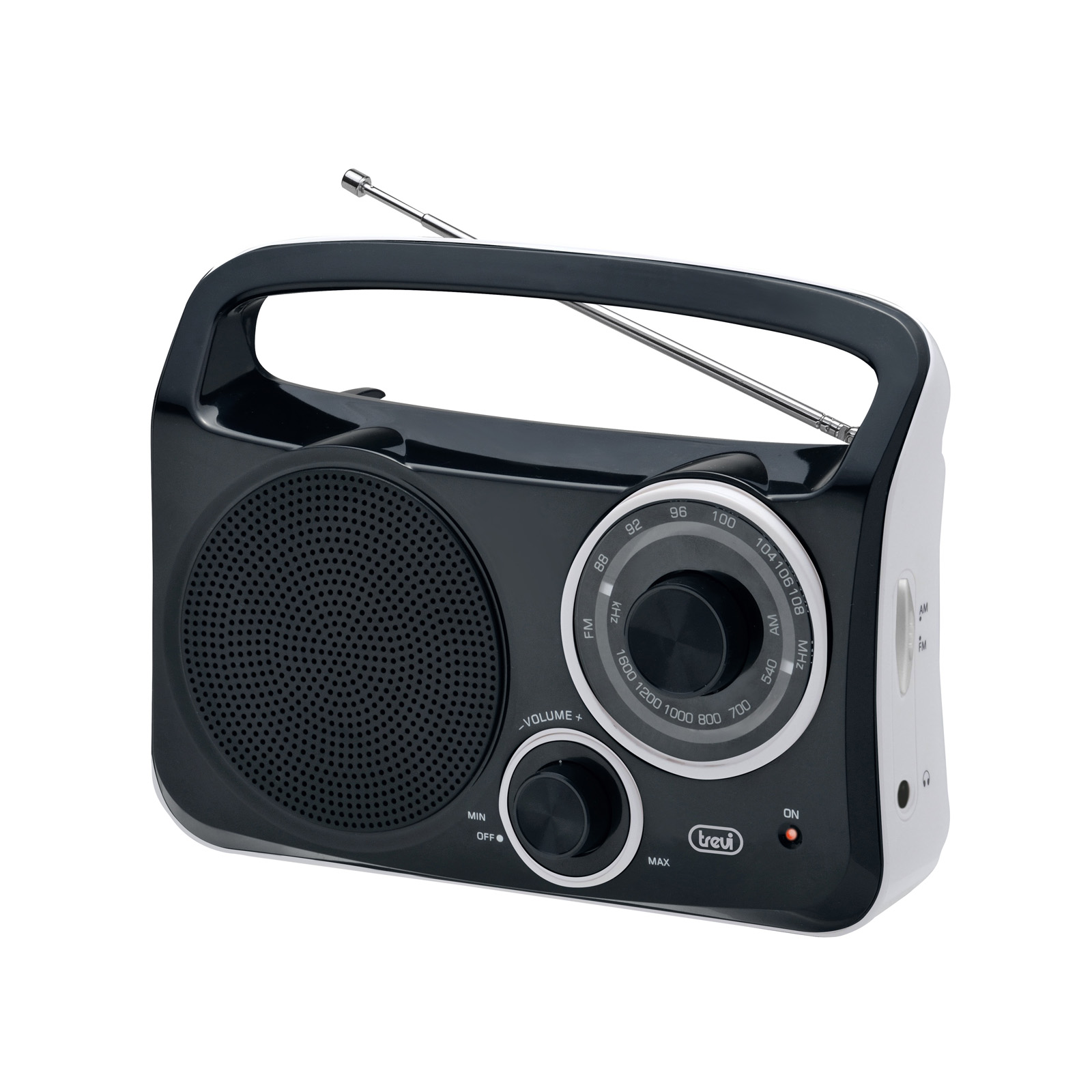 Преносимо AM/FM двулентово радио, RA 762, черно, Trevi 4XC (RA 762)-0