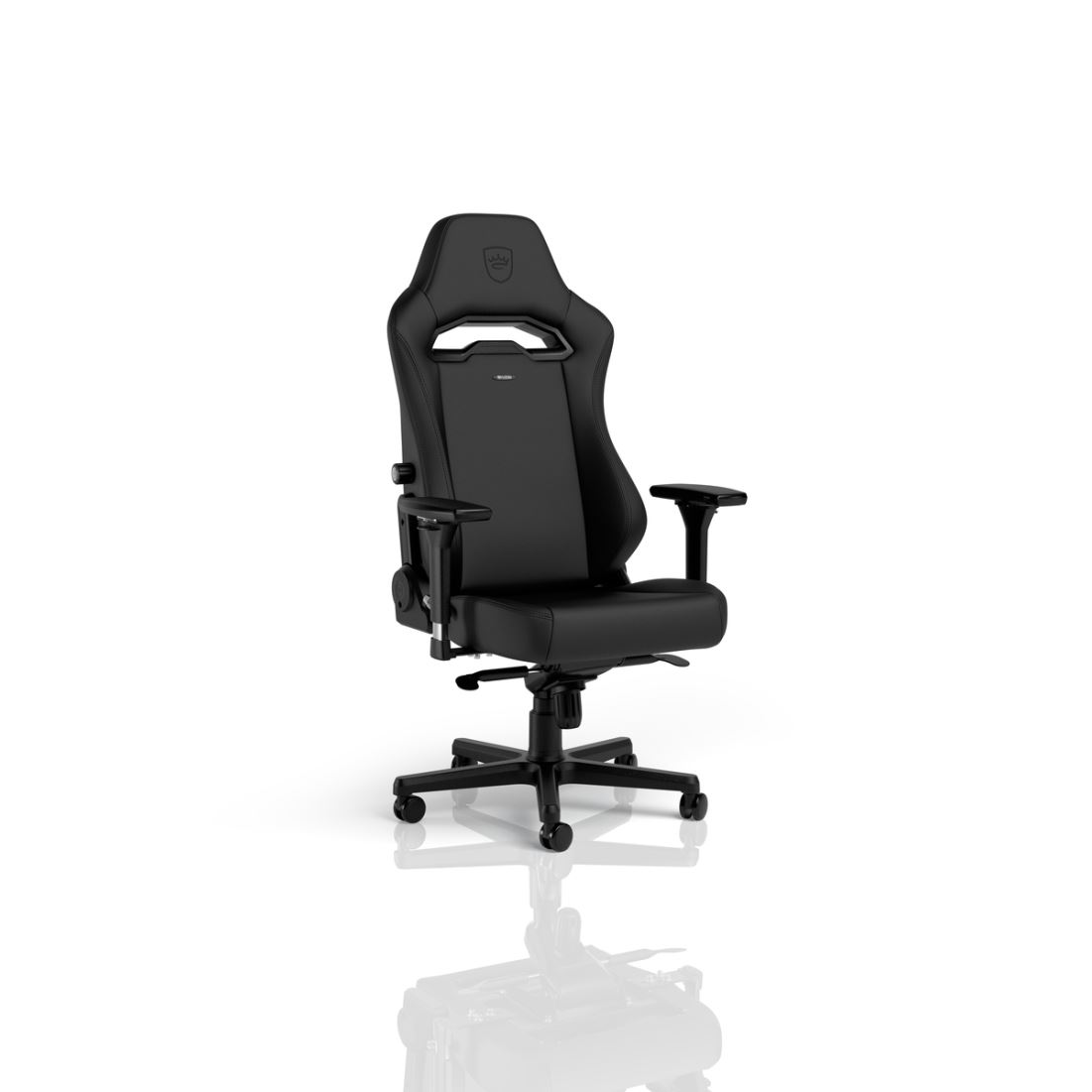 KŘESLO NOBLECHAIRS HERO ST BLACK EDITION, ČERNÁ, ČERNÝ LEM (NBL-HRO-S (NBL-HRO-ST-BED)-0