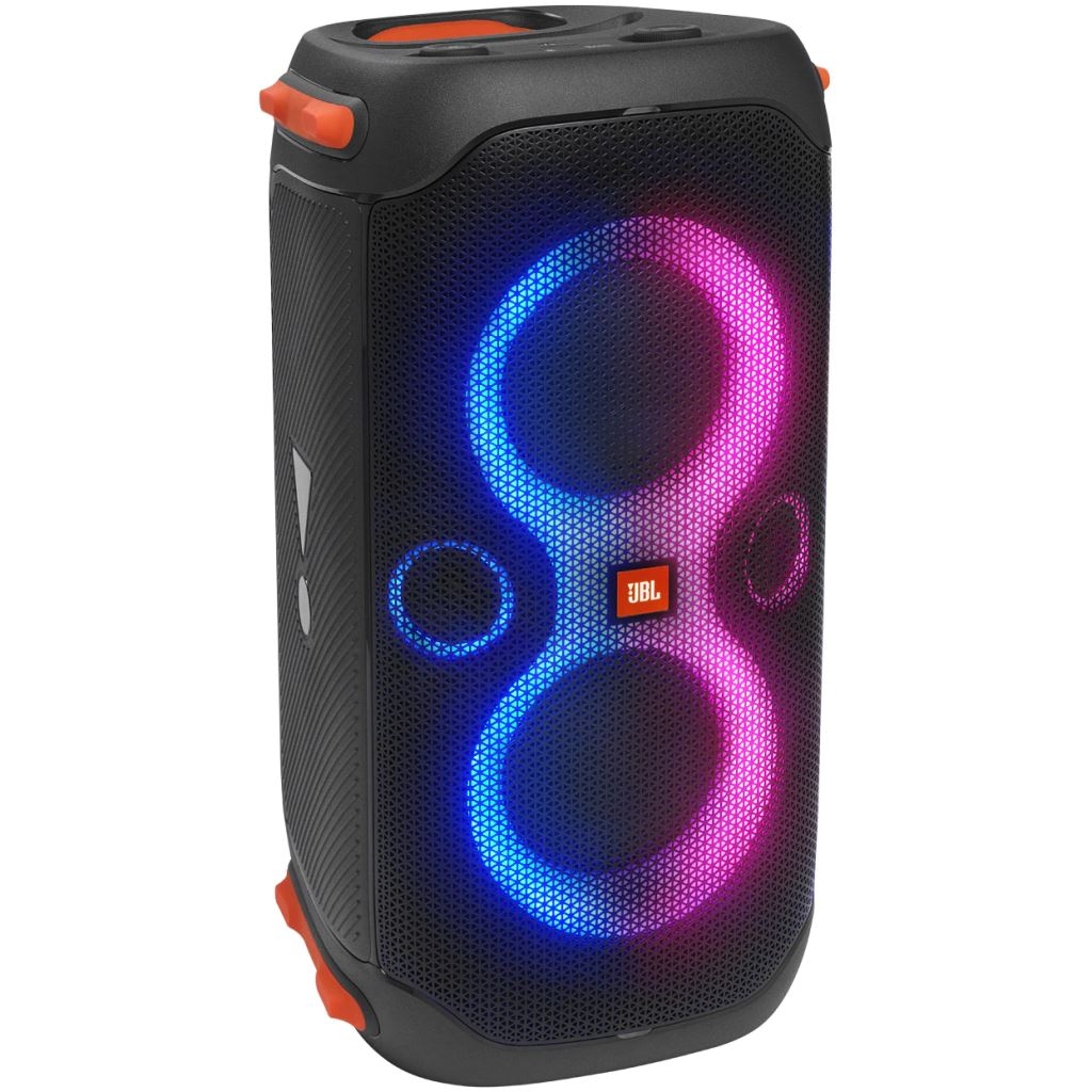 Sistem audio portabil JBL Partybox 110, 160W, Original Pro Sound, Dynamic light, Bluetooth, USB, Baterie 12H, IPX4, Negru (JBLPARTYBOX110EU)-0