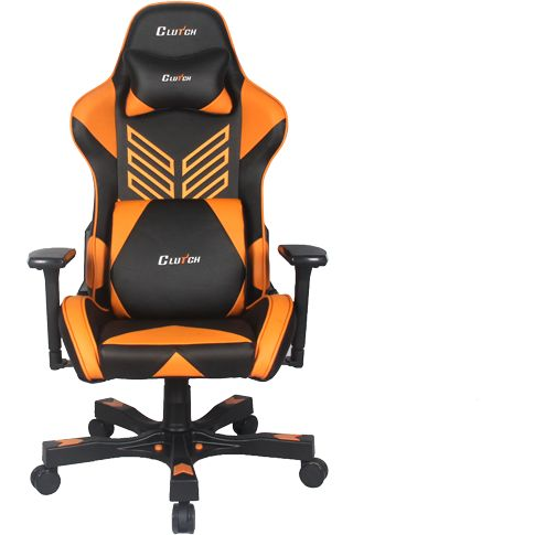 Fotel Clutch Chairz Crank “Onylight Edition” Pomarańczowy (CKOT55BO) (CKOT55BO)-0