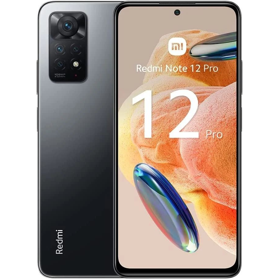 Smartfon Xiaomi Redmi Note 12 Pro 6/128GB Szary (S0450780) (Xiaomi Redmi Note 12 Pro LTE 6/128GB sz&#252;)-0