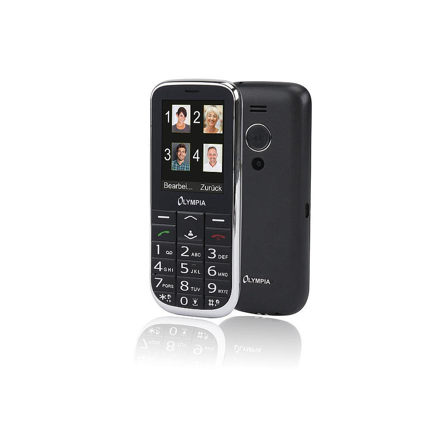 Olympia Mobiltelefon Joy II schwarz extragroße Tasten (2219) (2219)-0