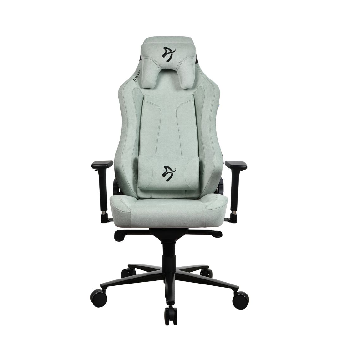 Scaun gaming, Arozzi, Textil, Capacitate maxima 120kg, Verde (VERNAZZA-SFB-PGN)-0