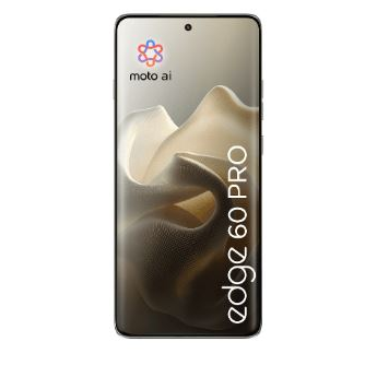 Motorola edge 60 pro 16,9 см (6.67") Двойна SIM карта Android 15 5G UBS тип C 12 GB 512 GB 6000 mAh Сив (PB7X0009PL)-0