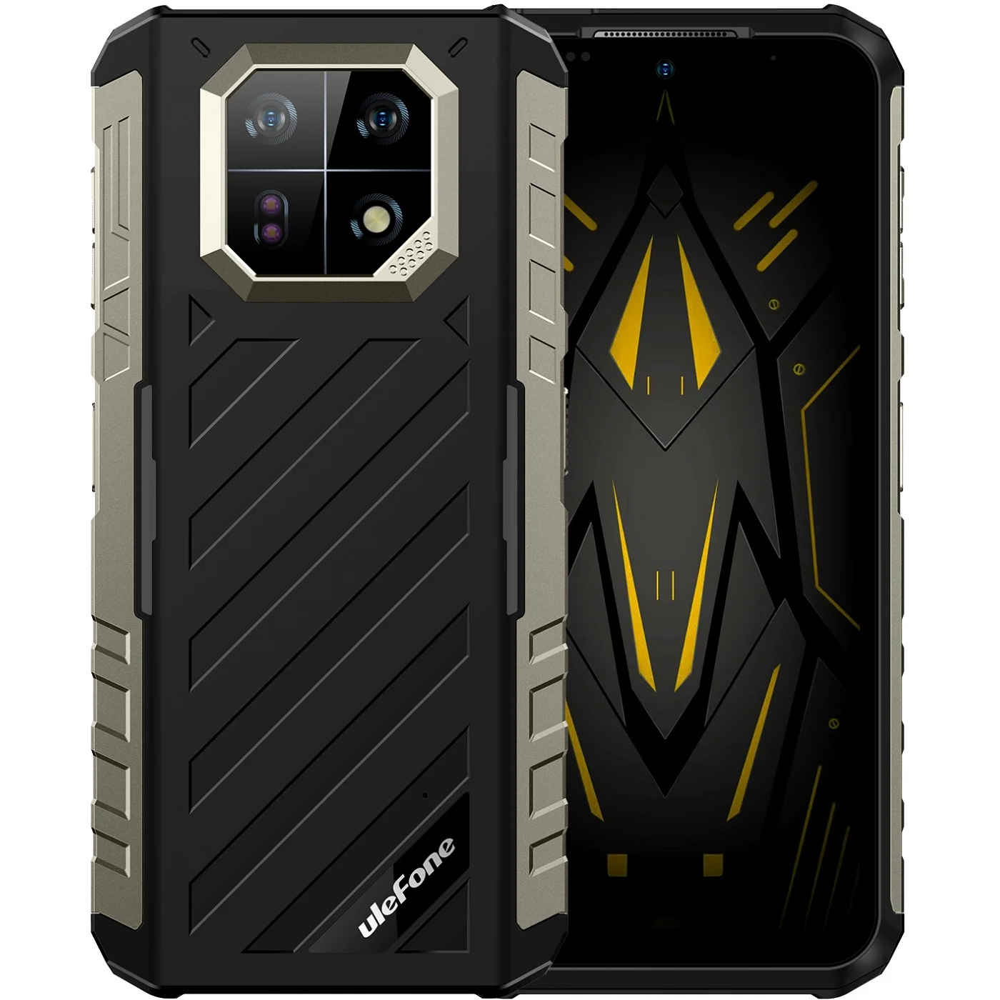 UleFone Armor 22 8/128GB 4G Dual SIM Okostelefon - Fekete (ARMOR 22)-0