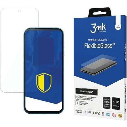 Folie de protectie ecran pentru Fairphone 5, 3MK FlexibleGlass, Antizgarieturi, Antibacterian (3M005450)-0