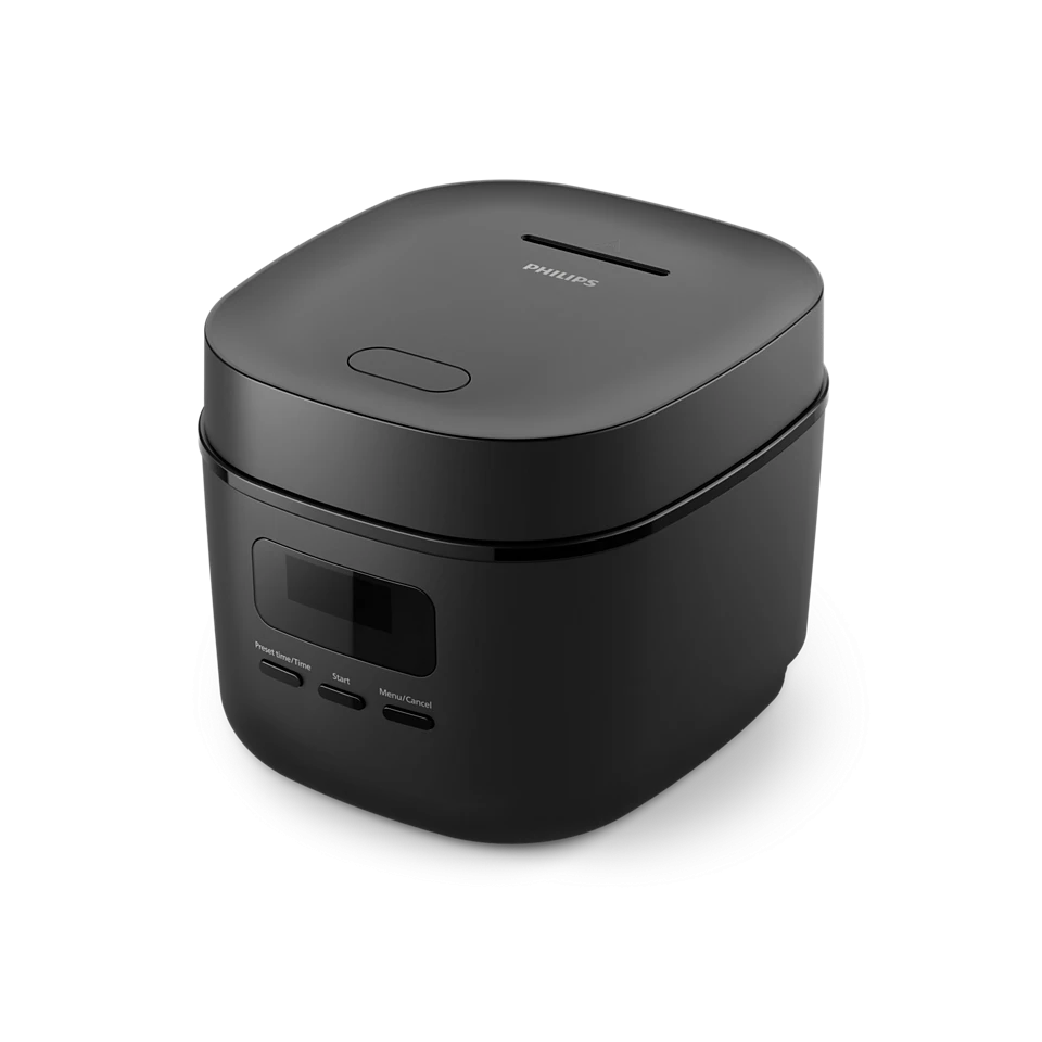 Philips 3000 series HD3080/80 mașini de gătit orez 0,54 L 400 W Negru (HD3080/80)-0