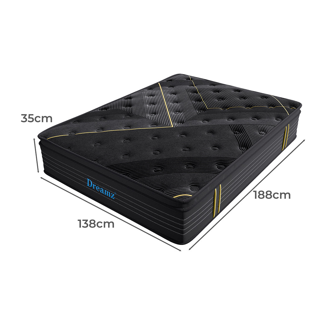 NNEIDS Dreamz Spring Mattress Bamboo Euro Top Double-1