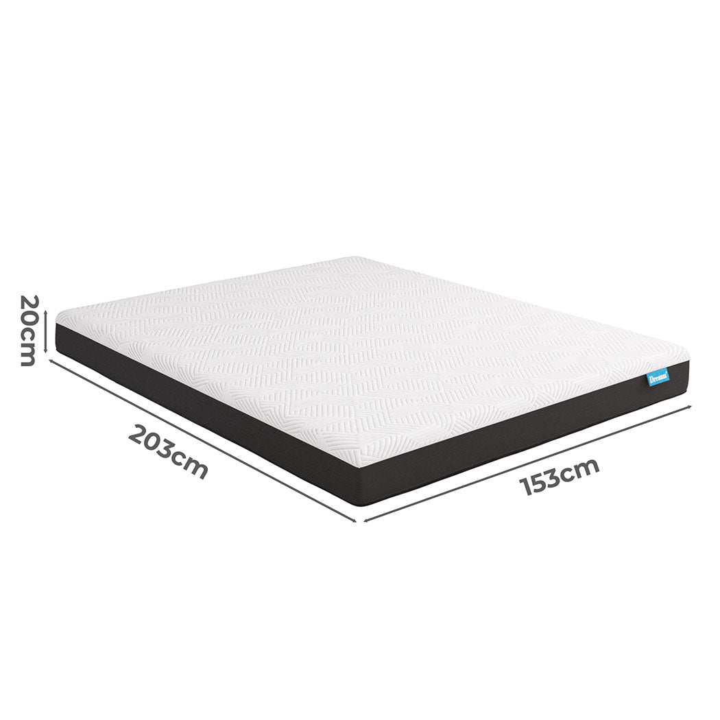NNEIDS Dreamz Mattress Gel Memory Breathable Queen-0