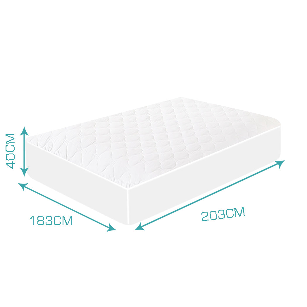 NNEIDS DreamZ Fitted Waterproof Bed Mattress Protector King-1