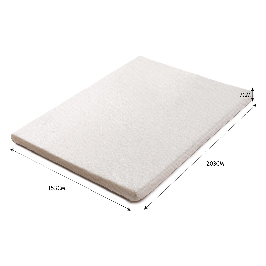 NNEIDS DreamZ 7cm Memory Foam Bed Mattress Queen-1