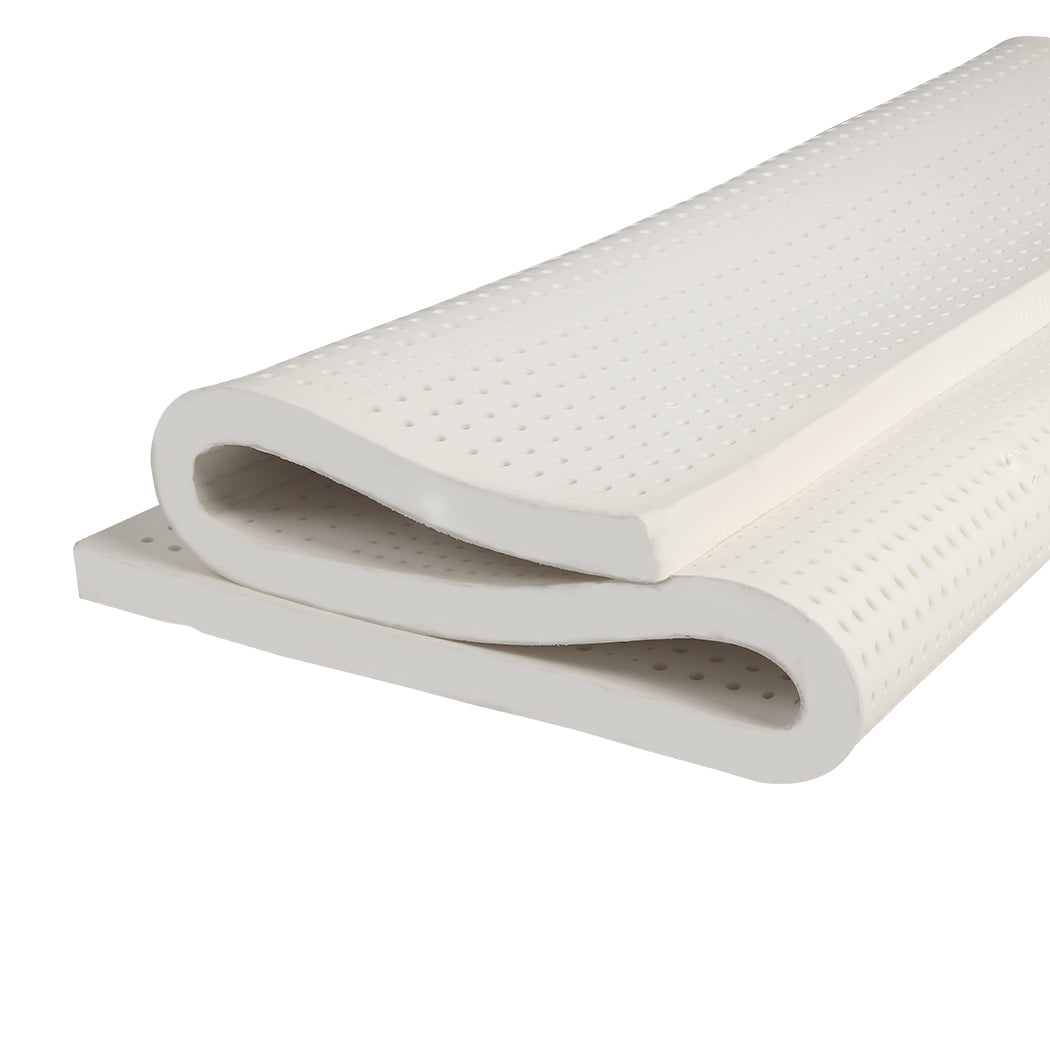 NNEIDS Dreamz Latex Mattress Topper Queen Bed-4