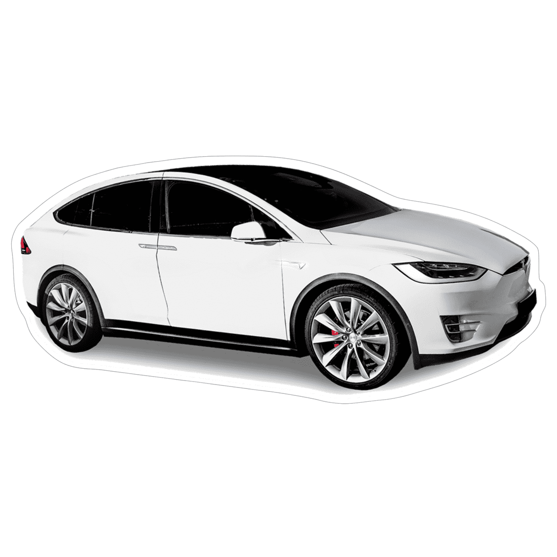 Tesla Model X Electric EV SUV Vinyl Decal / Sticker – Georbella